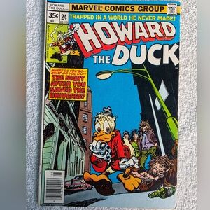 Howard the Duck Comic Book #24 1977